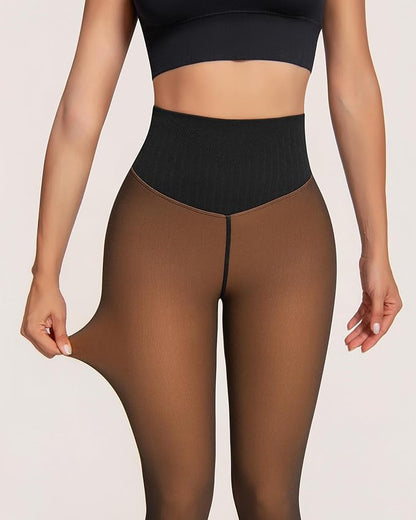 LuxeVeil Seamless Compression Sculpt Leggings